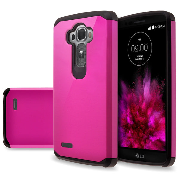 LG G4 Hybrid Case Cover - Hot Pink - www.coverlabusa.com 