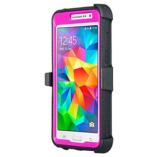 Samsung Galaxy Core Prime Prime Case holster screen protector, Purple www.coverlabusa.com