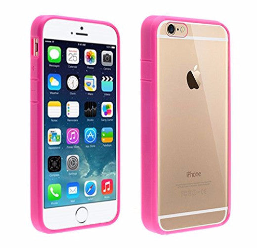 apple iphone 6 plus bumper case - hot pink - www.coverlabusa.com
