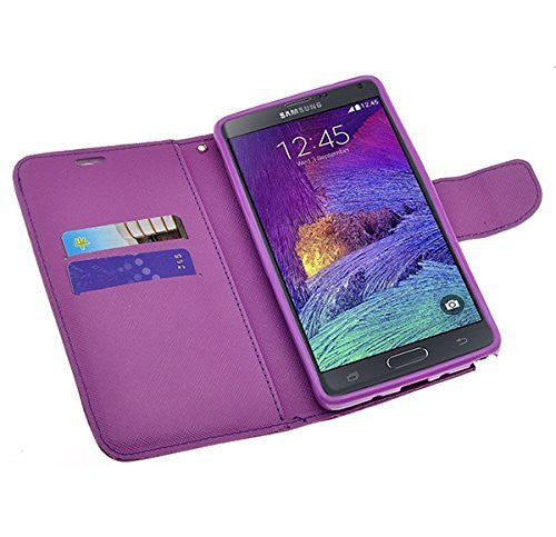 samsung galaxy note Edge wallet case - purple - www.coverlabusa.com