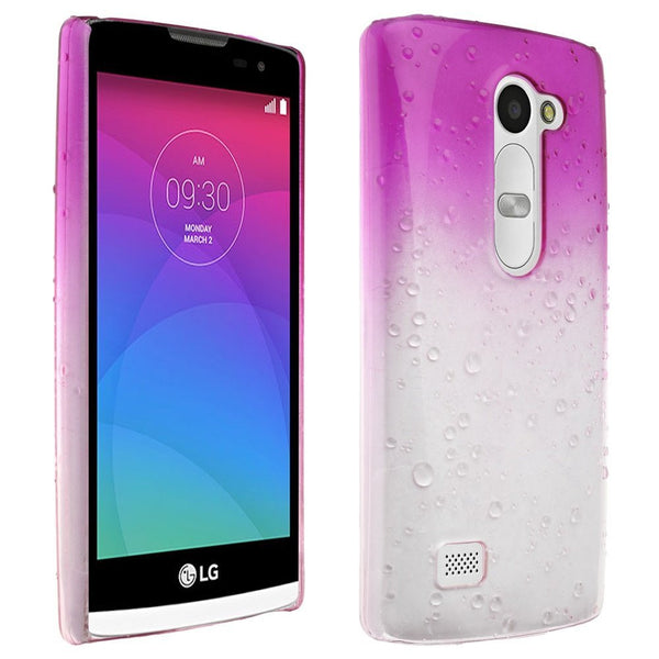 LG Leon LTE Case | Lg Tribute 2 Case | LG Power | LG Sunset | LG Destiny | LG Risio Case,  Ultra Slim Raindrop - Purple - www.coverlabusa.com 