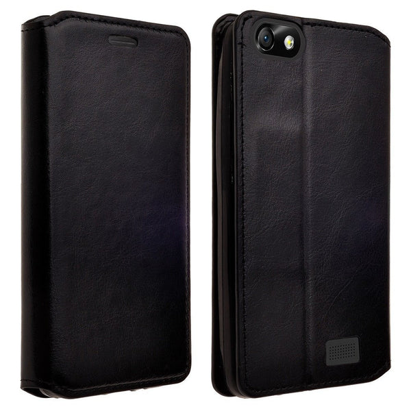iphone 6s/6 plus wallet - black leather - www.coverlabusa.com