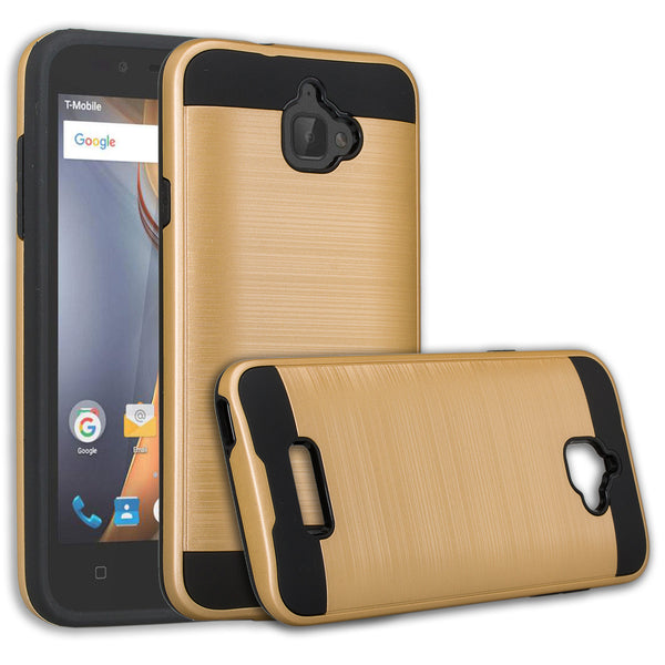 coolpad catalyst case cover - brush gold - www.coverlabusa.com
