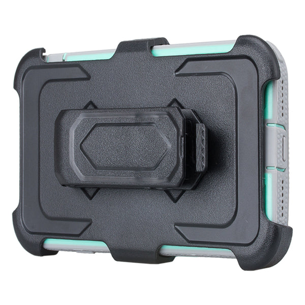 iPhone 8 case,Apple iPhone 8 holster shell combo with screen protector | teal - www.coverlabusa.com