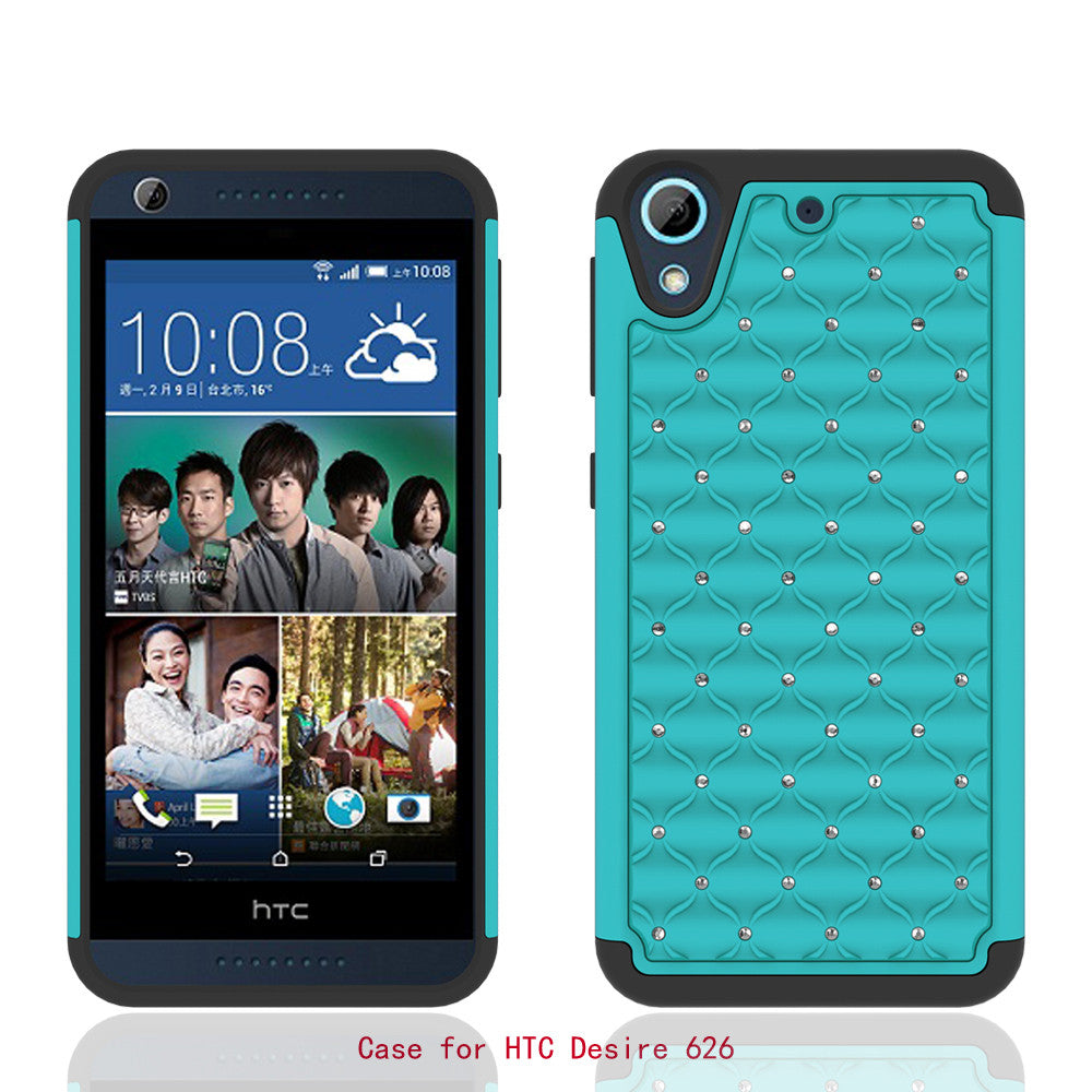 HTC Desire 626 Case - Teal/Black - www.coverlabusa.com