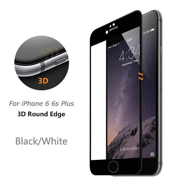 iphone 8 plus screen protector, iphone 8 plus temper glass - black - www.coverlabusa.com