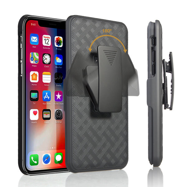 apple iphone 11 pro max holster shell combo case - www.coverlabusa.com