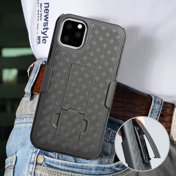 apple iphone 11 pro max holster shell combo case - www.coverlabusa.com